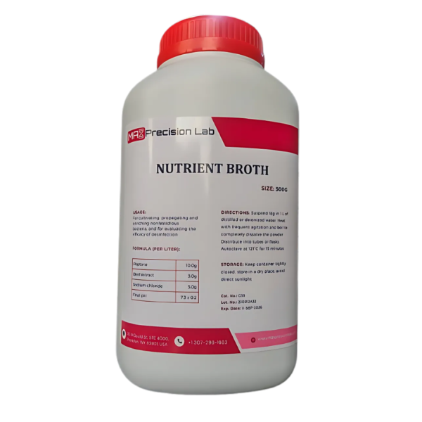 nutrient broth powder used in microbiology